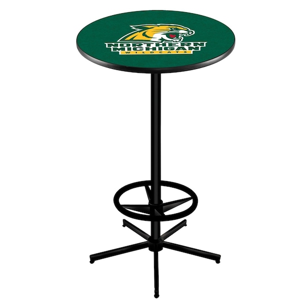 42" Black Northern Michigan Pub Table